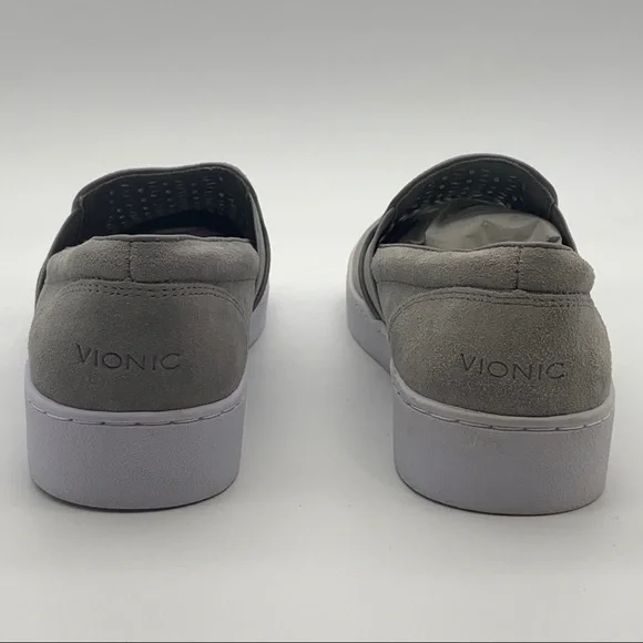MAXSOLD Vionic Kani Grey Slip-On Walking Shoes, 7.5M US - Picture 9 of 14